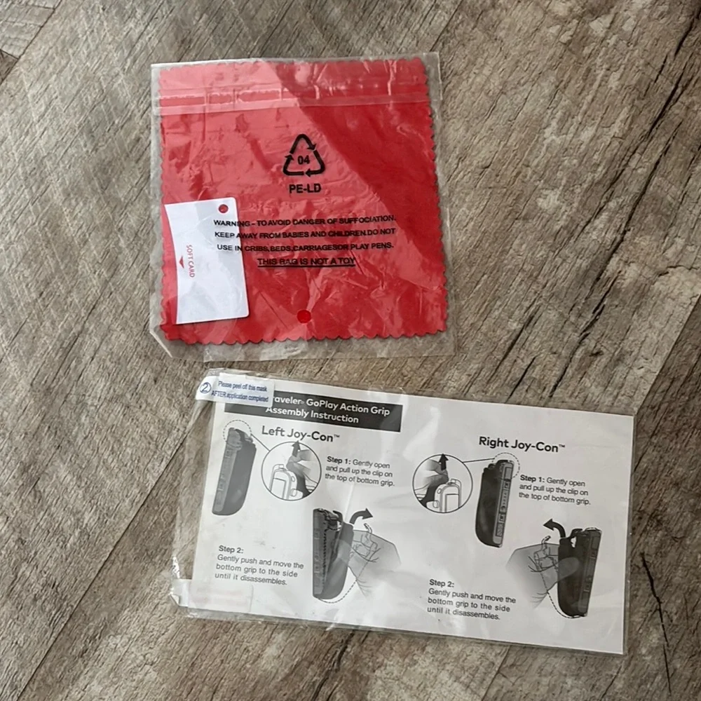 Nintendo Switch Screen Protector with Red Cloth